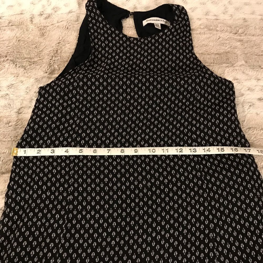 : : ABERCROMBIE 90s / Mod Inspired Baby Doll Swing Style Sleeveless Dress : : - Picture 6 of 10